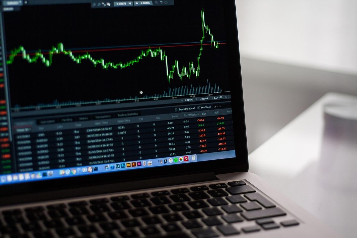 stock market, charts, graphs, finance, money, stocks, macbook, computer, laptop, business, work, office, stock market, s
