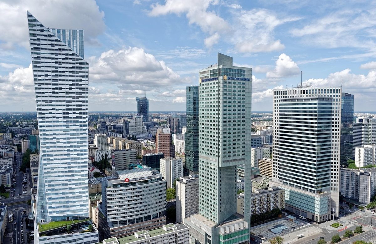 buildings, urban, architecture, modern, panorama, skyscrapers, capital, high, city, views, great, blue city, blue landsc